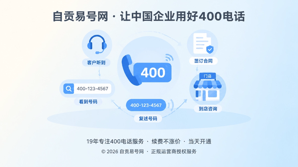 2026年400电话选号指南：让号码成为长期沟通接口